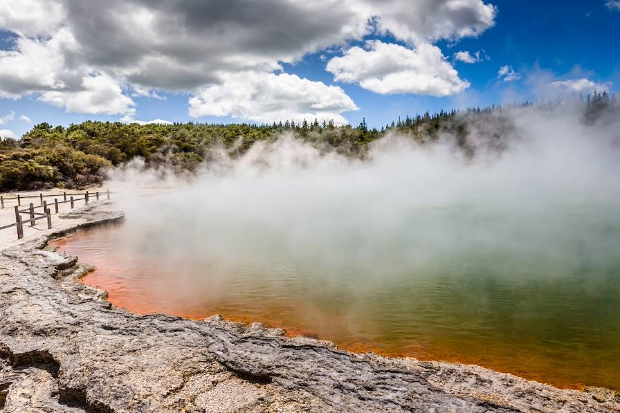 Parc géothermique de Wai-O-Tapu - Ile du Nord - Nouvelle-Zélande © Mariusz Prusaczyk/Fotolia