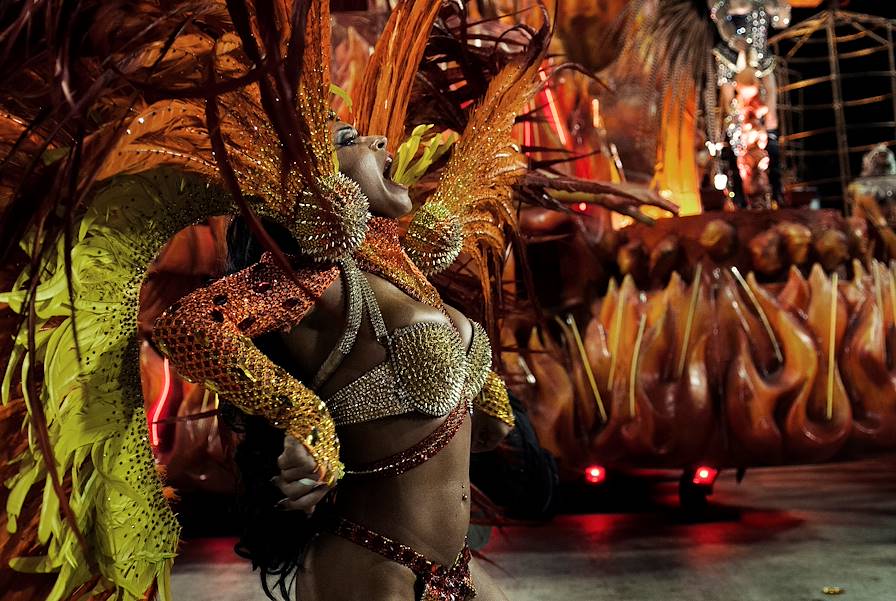 Carnaval de Rio - Rio de Janeiro - Brésil © Renzo Gostoli/ARCHIVOLATINO-REA