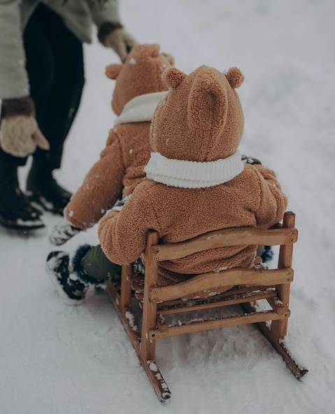 enfant luge © Anastasiya Gepp - pexels