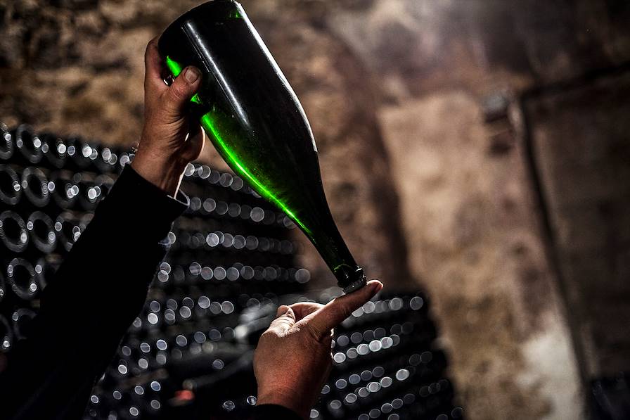 Vinification - Champagne-Ardenne - France © Jean Luc Luyssen/REA