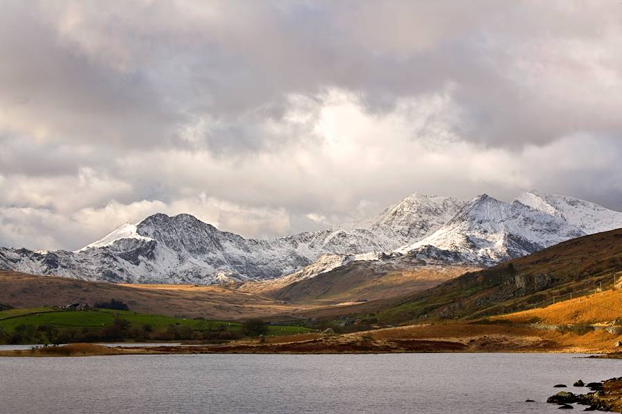 Llynnau Mymbyr et le massif du Snowdon - Snowdonia - Pays de Galles © Droits reservés