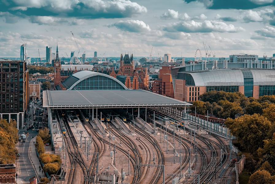 Gare King's Cross - Londres - Angleterre - Royaume-Uni © lenscap50 - stock.adobe.com