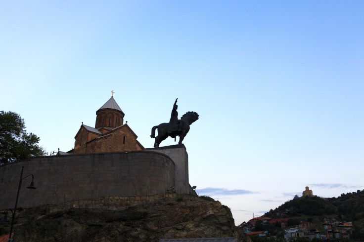 Eglise de Metekhi - Tbilissi - Géorgie © Radist/Arkady Chubykin/Getty Images/iStockphoto