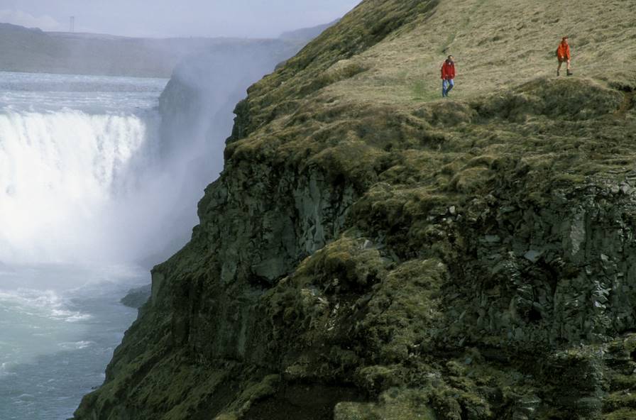 Cascade de Gulfoss - Islande © Patrick Le Floc'h