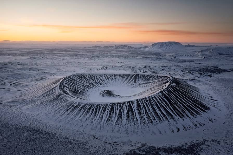 volcan Hverfjall - Islande © Getty Images/iStockphoto