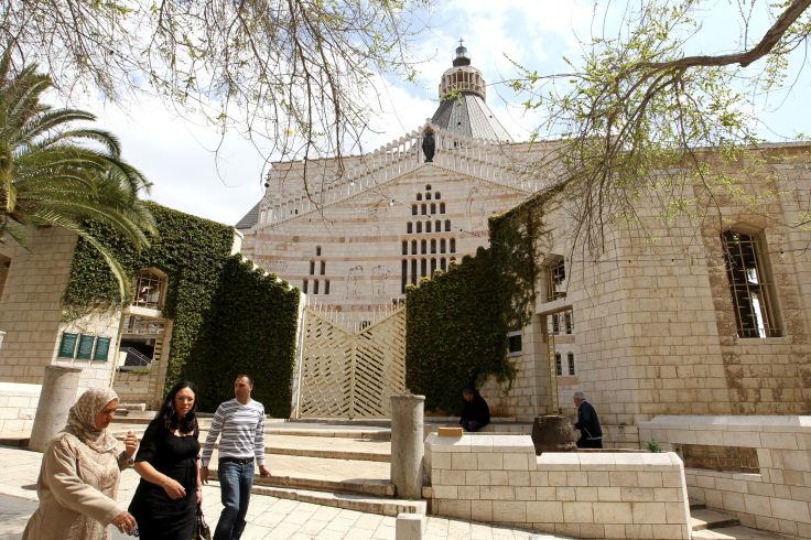 Basilique de l'Annonciation - Nazareth - Galilée - Israël © Nati Shohat/FLASH 90-REA