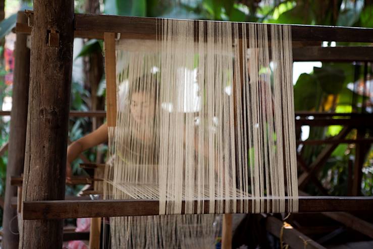 Centre de tissage OckPopTok - Luang Prabang - Laos © Morgane Le Gall