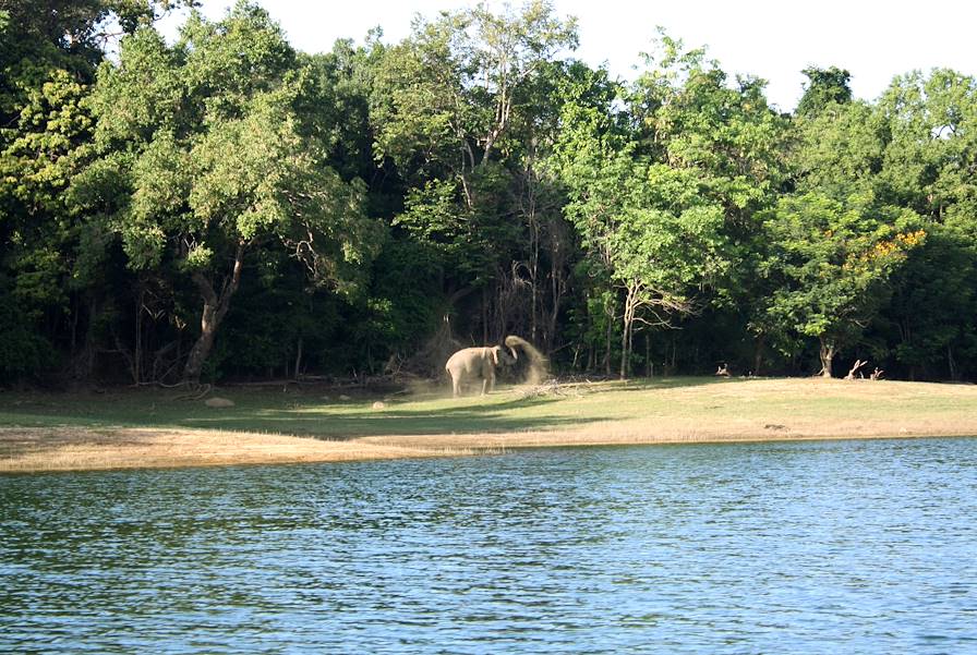 En bateau dans le Gal Oya National Park - Sri Lanka © Alexandre Bihannic