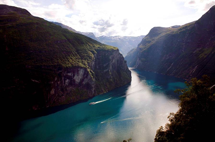 Fjord de Geiranger - Norvège © Hans-Christian Plambeck/LAIF-REA