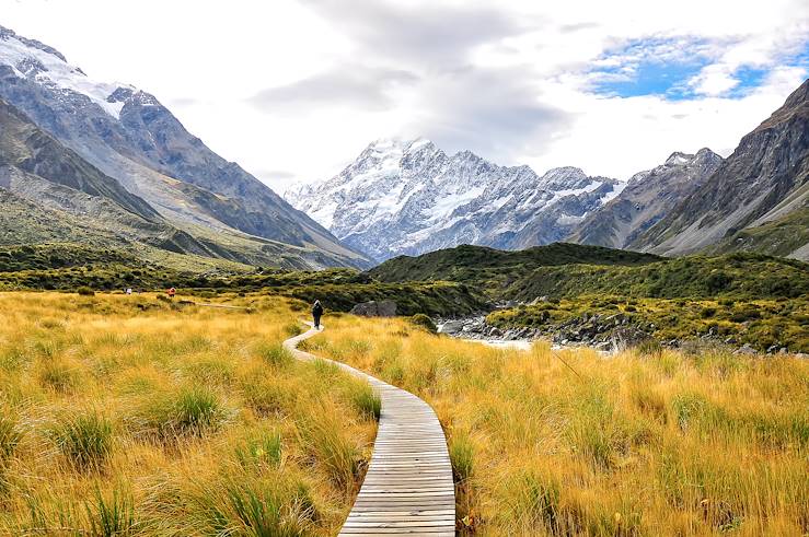 Aoraki Mount Cook - Nouvelle-Zélande © Phattana/stock.adobe.com