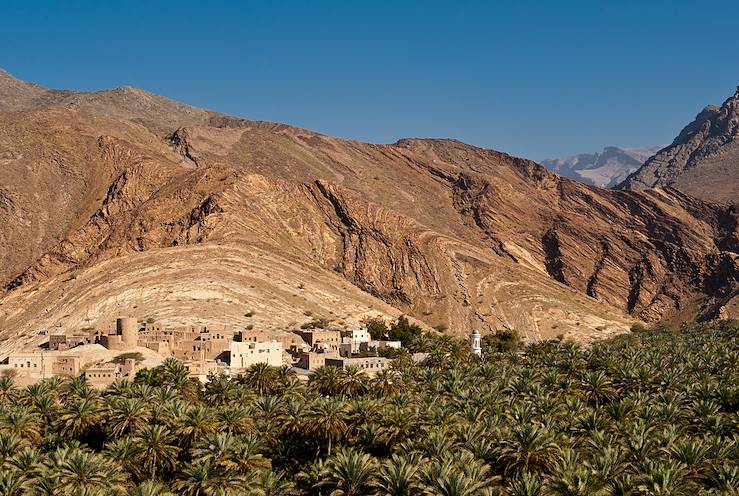 Jabal al Akhdar - Massif du Hajar - Oman © Oman Tourisme OT