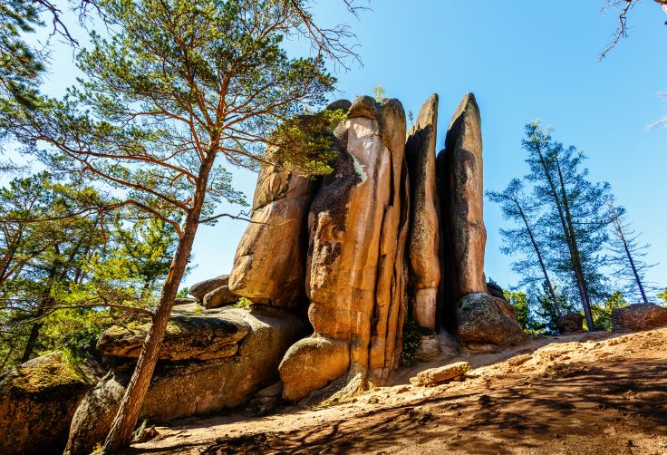 Parc Naturel de Stolby - Krasnoyarsk - Russie  © Evgenii Vorobev/Fotolia