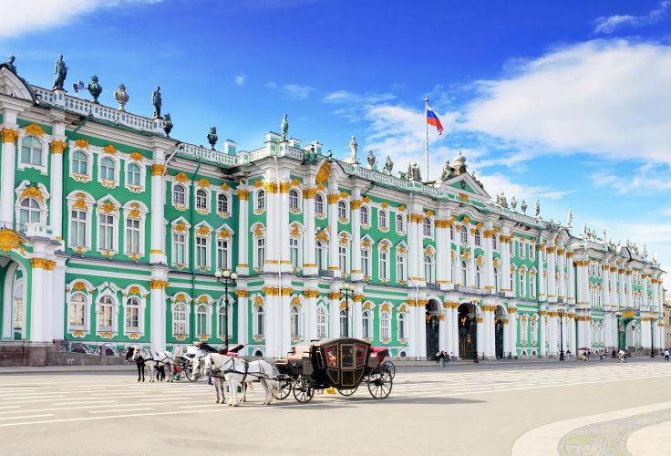 Musée de l'Ermitage - Saint-Pétersbourg - Russie © Brian Kinney/stock.adobe.com