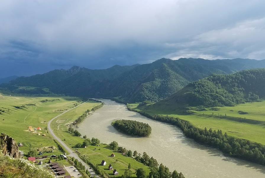 Le fleuve Katoun - Russie © Gabriel Lorenzo