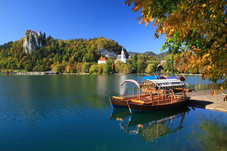 Château et lac de Bled - Slovénie © Matej Vranic / Slovenian Tourist Board OT