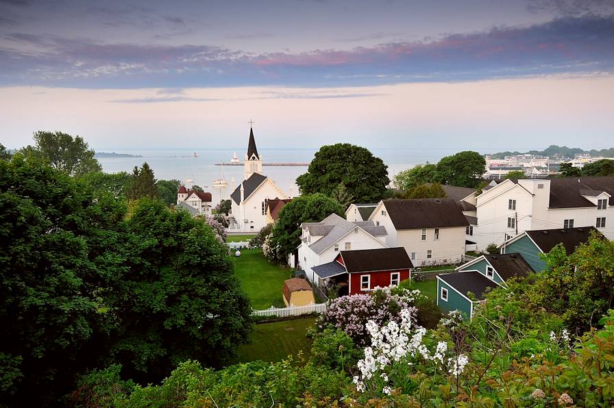 Lac Huron - Île Mackinac - Michigan - Etats-Unis © Michigannut/Getty Images/iStockphoto