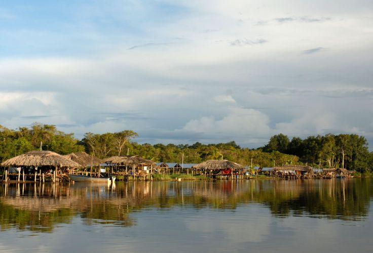 Village waraos - Delta de l'Orénoque - Venezuela © Droits reservés