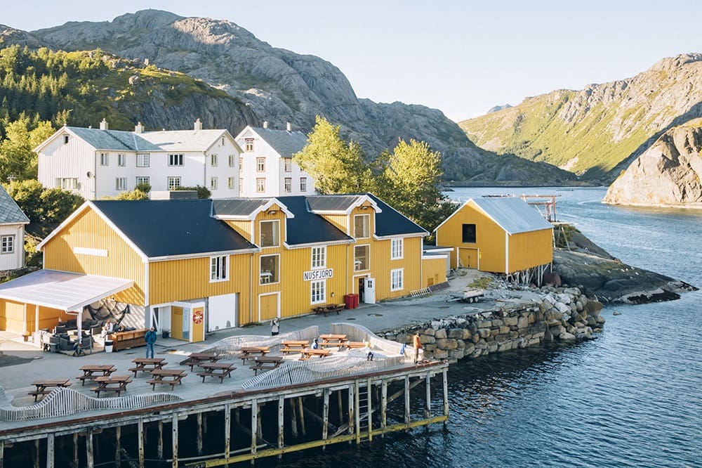 Paysage urbain en Norvège